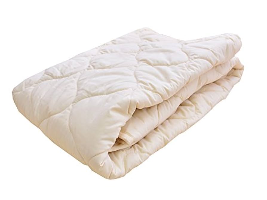 ふわふわウール100%敷パット　シングル ふわふわウール100%敷パット シングル Amazon.co.jp