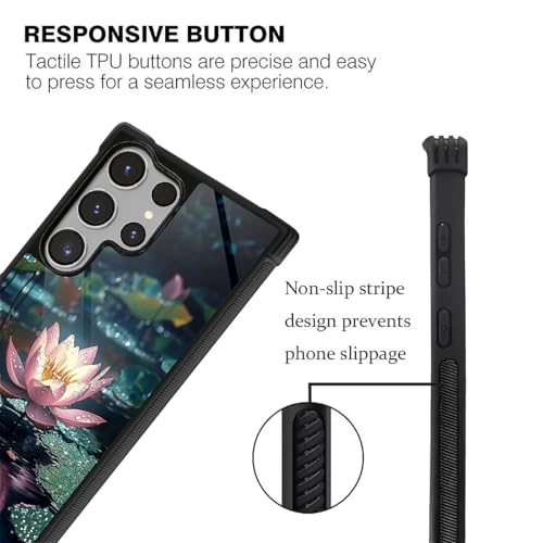 Coque Samsung S26 Ultra fleur lotus rigide protection