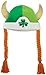 Amscan Cool Viking Hat with Braids St. Patrick's Day Costume Party Head Wear (1 Piece), Multicolor, 21" x 12"