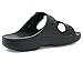 Crocs Women's Saturday Sandals Black/Metallic Buckle 10 Medium