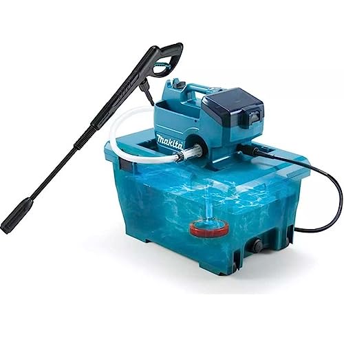 Makita DHW080ZK accu-hogedrukreiniger 2x18V (zonder accu, zonder oplader) incl. water- en transportbox - Afbeelding 5