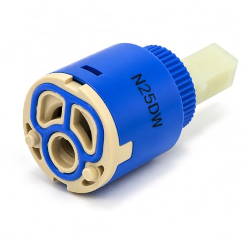 N25DW 25mm Ceramic Faucet Cartridge for Single Handle Faucet Repair