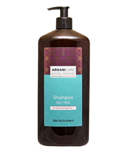 Arganicare Salt Free Shampoo for Restoring Dry and Damaged Hair, Enriched with Organic Argan Oil and Shea Butter (25.3 Fluid Ounce)