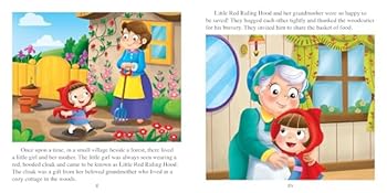 Paperback Phidal Little Red Riding Hood Little Classics - Stories for kids, 24-page storybook Book