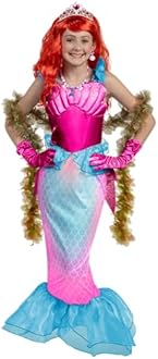 Spooktacular Creations Halloween Mermaid Costume for Girls, Little Mermaid Dress, Princess Dress Up for Girls 4-6 for DressUp