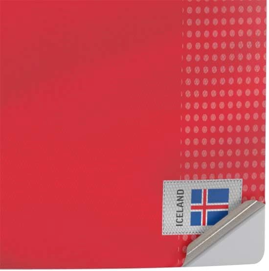 Skinit Decal Gaming Skin Compatible with PS5 Slim Digital Edition Console - Officially Licensed Iceland Soccer Flag Design