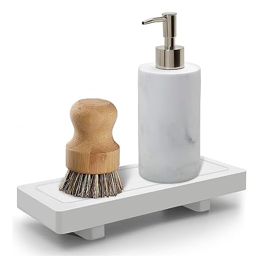 Silicone Pedestal Soap Stand, Silicone Riser, Soap Dish Holder for Bathroom Decor & Kitchen Countertop, Bathroom Soap Tray for Soap Dispenser, Bath Bottles, Modern Display Holder for Plant