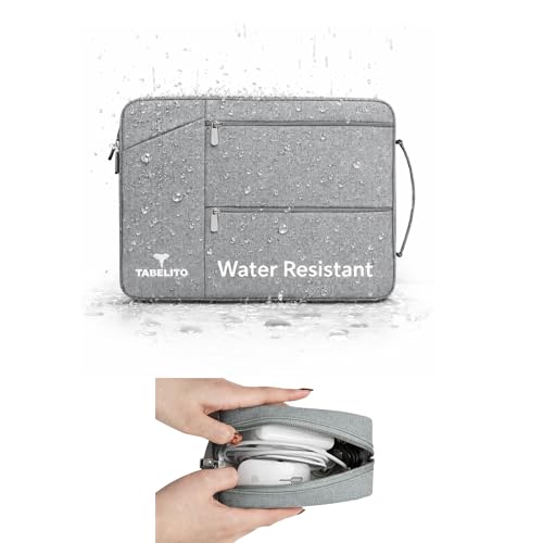Image of Tabelito Hybrid 15.6 inch Laptop Bag Sleeve Cover with Box for 15.6 inch HP /Dell /Accer /Apple /Asus /Lenovo /Ultrabook /Razer Etc.-Grey 15.6 INCH