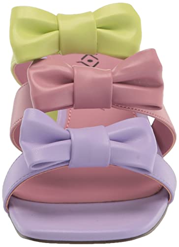 Katy Perry Women's The Tooliped Bow Sandal Heeled, Celery Multi, 8 #TOP1