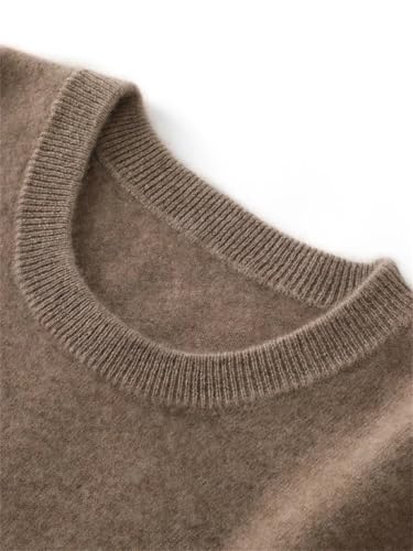 Men Wool Sweater O-Neck Long-Sleeve Cashmere Knitwear2