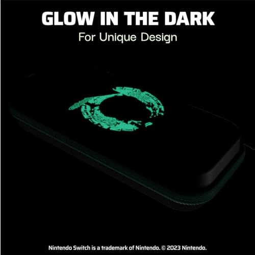Image of PDP Travel Case Plus GLOW: Tears of the Kingdom For Nintendo Switch, Nintendo Switch Lite, Nintendo Switch - OLED Model