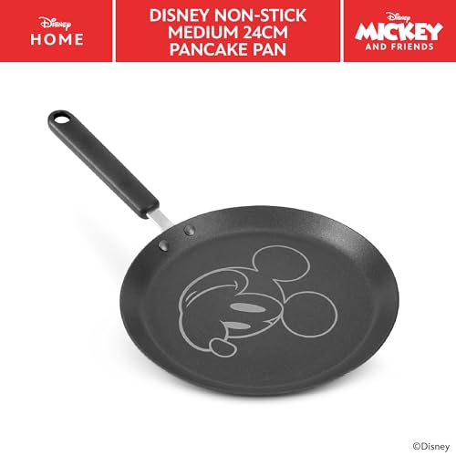PRESTIGE Disney Induction Pancake Pan: 24cm Non Stick Pancake Pan with Mickey Inspired Design, Dishwasher Safe, Grey - Image 3