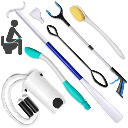 Best Shoes After Hip Replacement: Comfort & Support Guide 12 7PC Hip Kit, Hip Kit for Seniors, Surgery Recovery Items, Hip Replacement Kit After Surgery, Hip Replacement Recovery Kit with Grabber,Sock Aid,Leg Lifter,Dressing Stick,Shoehorn,Back Scratcher