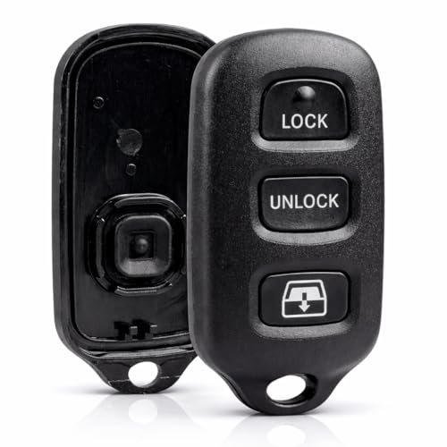 Image of Key Fob Keyless Entry Remote Shell Case & Pad fits Toyota 1999-2009 4runner / 2001-2008 Sequoia