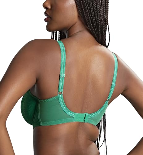 Image of Panache Women's Envy Underwire Balcony Stretch Lace Bra | Full Coverage, Supportive Lift & Comfort for Large Bust