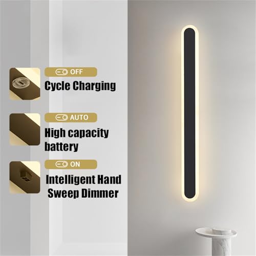 Lámpara de pared LED para iluminar encimeras oscuras sin cables ni enchufes 2