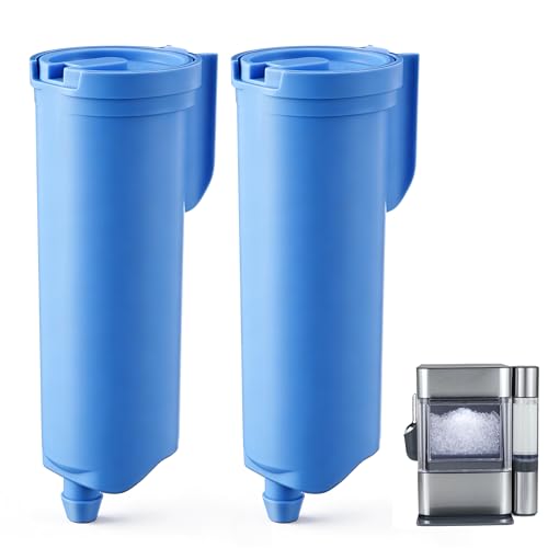 Mysora 2 Pack Replacement Water Filter Compatible With Opal Nugget Ice Maker&Opal 2.0 & Opal+ Scale Inhibiting Filter Compatible with GE Profile Opal Nugget Ice Maker Cleans and Improve Ices Taste