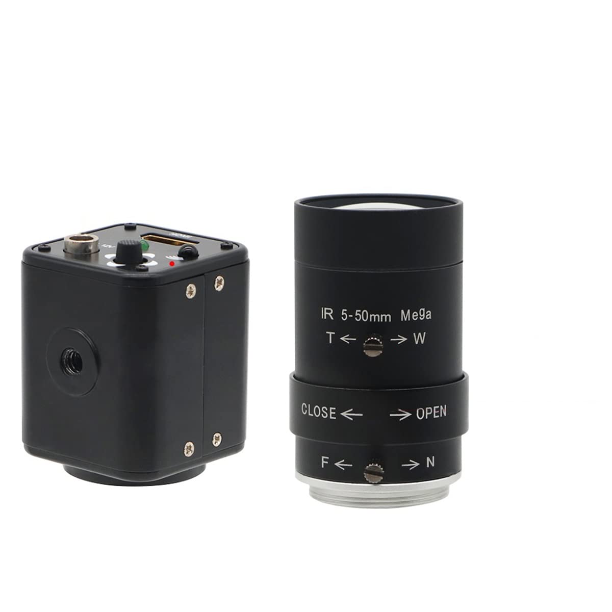 Microscope HDMI Live USB Video Recording Camera H_D 1080p 2 MP CMOS Digital Live Stream Cameras with Varifocal 5-50mm Manual IRIS CCTV Lens