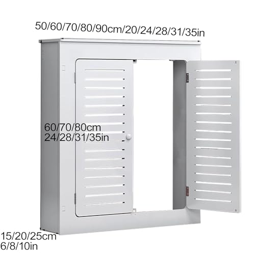 Cache-radiateur pour maison et salon décoratif à grille verticale