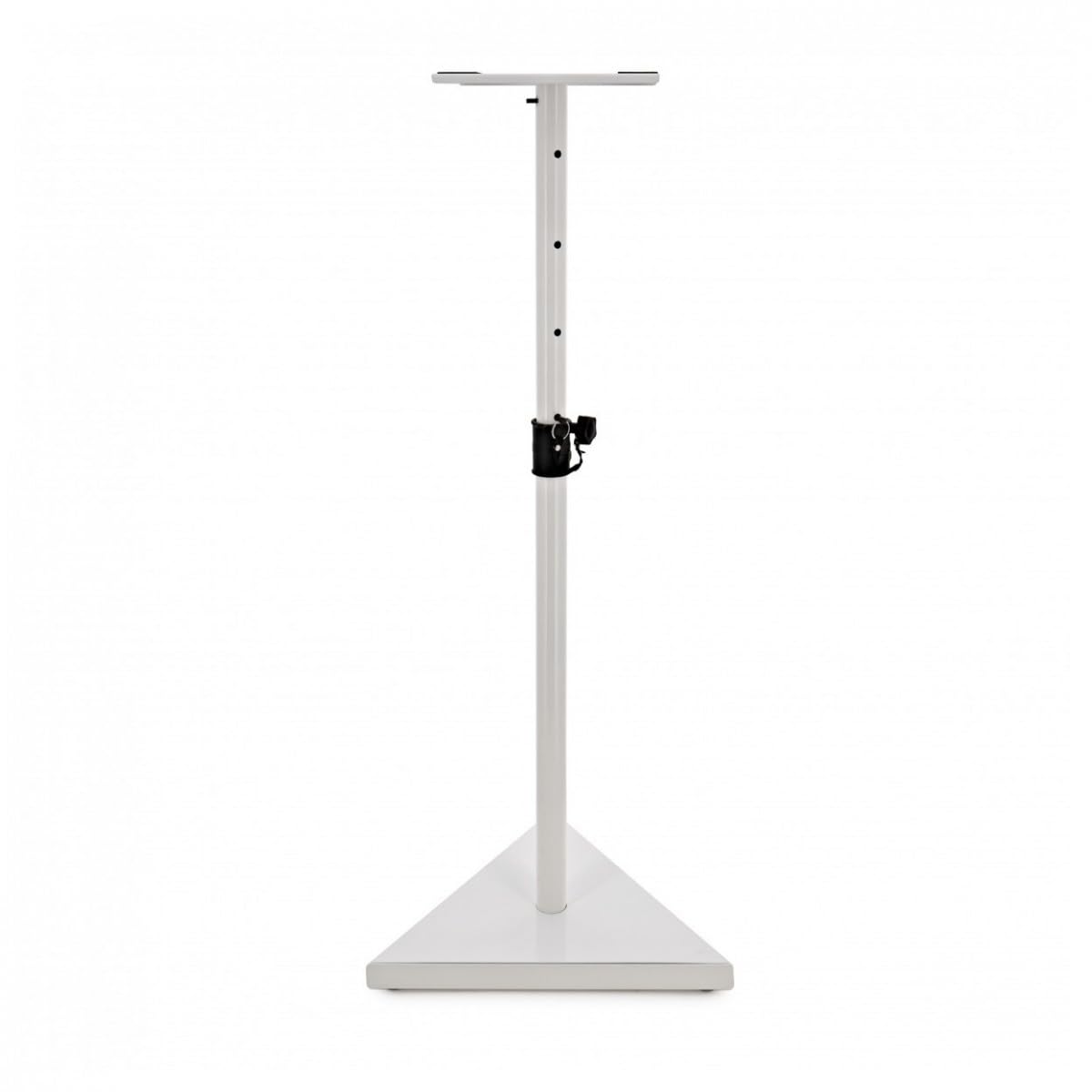 Gear4music Supporti Per Monitor Da Studio - Altezza Regolabile Bianco Supporto Monitor Casse Audio
