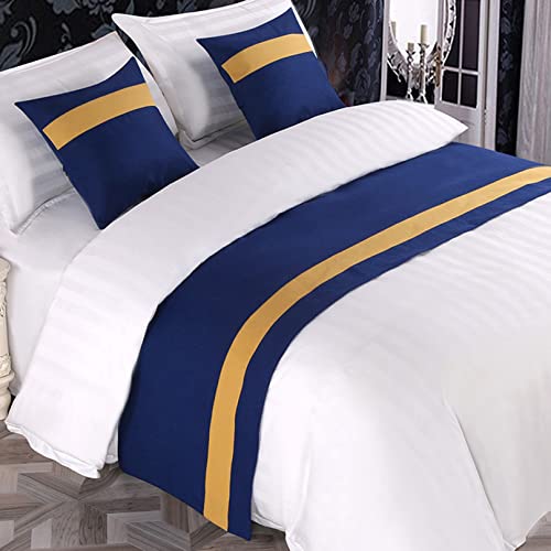 HLASMSPE 45x45cm Cushion Covers with Core for Bed Decoration, Square Throw Pillow for Living Room Sofa Bedroom Couch Chair Car Seat, Blue