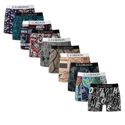 Kit 10 Cuecas Boxer Masculinas Plus Size Estampadas Microfibra Confortável (BR, Alfa, Único, Plus Size, G4, Sortidas)