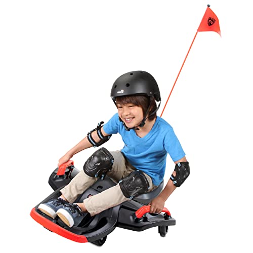 Rollplay 16111 Electric Sliding Vehicle, for Children from 4 Years, up to max. 35 kg, 12 Volt Battery, up to 6 km/h, Nighthawk Bolt