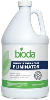 Bioda BEB-00013 Drain Cleaner & Odor Eliminator, Professional Strength, 1-Gallon