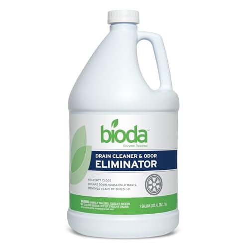 Comparison: Best Drain Cleaner For Kitchen Sink Standing Water 7 Bioda Professional Strength Enzyme Drain Cleaner, Septic Safe Drain Odor Eliminator, Smell Eliminator