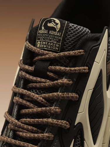 Image of The Souled Store Mortal Kombat: Men Low Top Sneakers Stylish Lightweight Breathable Casual Shoes for Men Inspired by Gaming Icons
