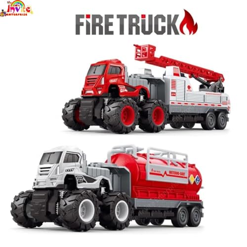 Image of 1:43 Metal Toys Alloy Diecast Truck Set Toy, Diecast Miniature Car Model (Pack Of 3) (City Service Truck),Grey