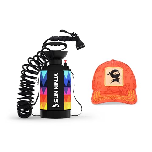 PineVoy Camping Shower Grey