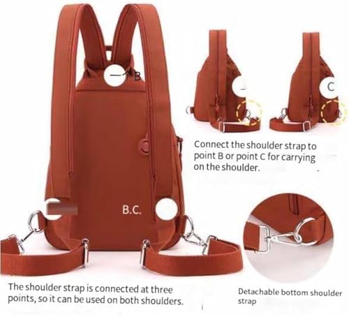 Pickelect Backpack,Waterproof 2-Way Commuter Bag,Pickelect Travel Backpack,Waterproof Oxford Convertible Shoulder Travel Bag (Dark)3