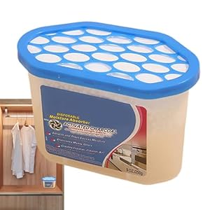 Deshumidificador de armario, Deshumidificador de baño | Eliminador de olores doméstico portátil – Agente absorbente de humedad, trampa de humedad multifuncional para armario, baño, cocina