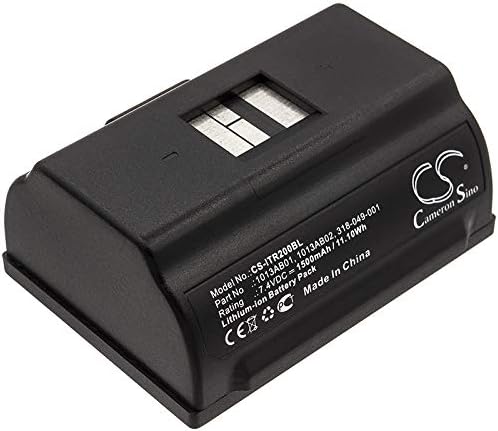 Cameron Sino Battery for Intermec PR2, PR3 PN:Intermec 1013AB01, 318-049-001 1500mAh / 11.10Wh
