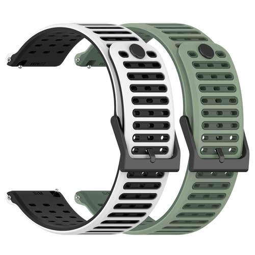 22mm �o���h Suunto Vertical 2/Vertical/Race 2/RUN/Race S/Race/9 Peak Pro/9 Peak/5 Peak �p�o���h, �X���g Race 2 �����x���g �X���g�p �V���R�� �X�|�[�c ���v�x���g 