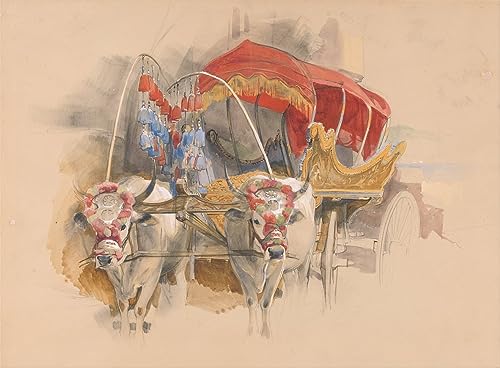 Poster un araba turc John Frederick Lewis pour habiller un mur vide toile 50x70cm