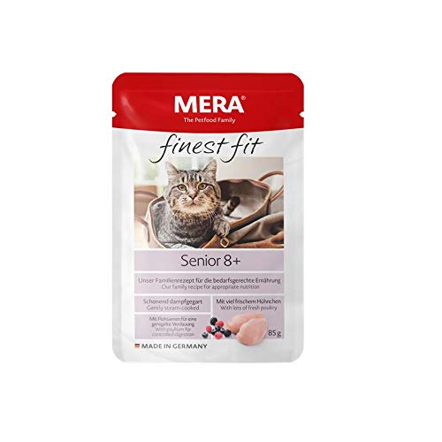 Produktbild von MERA Finest fit Senior Nassfutter für Katzen - 12 x 85 g