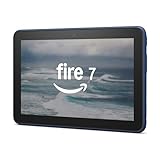 Amazon Fire 7 tablet (newest model), 7” display, read and watch, under $60 with 10-hour battery life, 16 GB, Denim Amazon Fire 7 tablet (newest model), 7” display, read and watch, under $60 with 10-hour battery life, 16 GB, Denim
