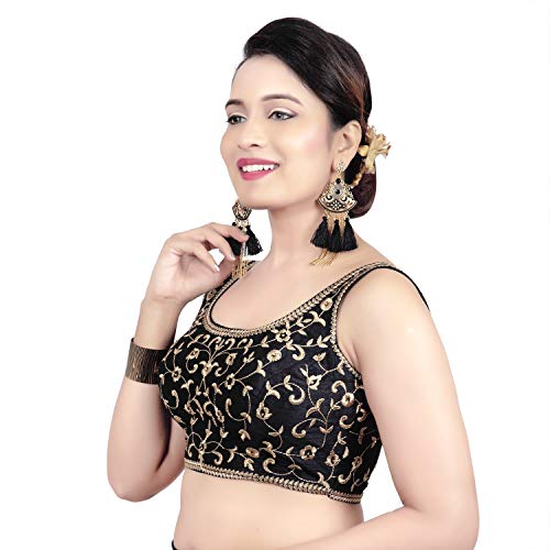 Image of Biyu Being With You Women's Art Silk Saree Blouse