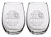 Star Wars Collectible Wine Glass Set (Death Star)