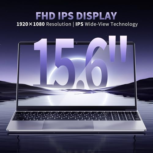 Image of 2026 15.6 inch Traditional Laptop Computer, Core i7 7600U 3.9GHz, 16GB RAM 1TB SSD, FHD IPS Display, Windows 11 Pro with Office 365, Type-C Charging, Backlit Keyboard, 3.5lbs