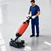 AETEREOS Lavasciuga Pavimenti Professionale Da 17', Pulizia a Umido e a Secco, 350 Giri/Min, Copertura 1200 M²/H, Batteria Al Litio Ricaricabile Senza Fili, Per Pavimenti in Legno, Piastrelle, Rosso