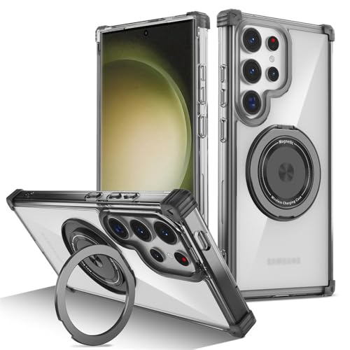 Coque Galaxy S23 Plus antichoc et transparente pour charge induction