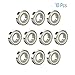 FOCMKEAS 1614ZZ 10 PCS Deep Groove Ball Bearing ID 3/8