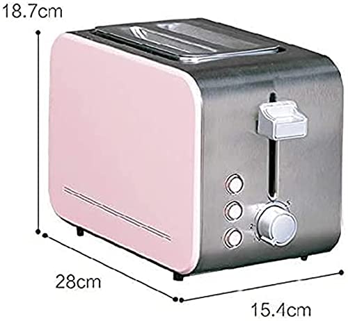 WGLL 2 Scheiben aus Edelstahl-Toaster, extra breite Slots, schnelles genaue 7-festgelegte Schirmregelung, Wiederherheung… – Bild 3