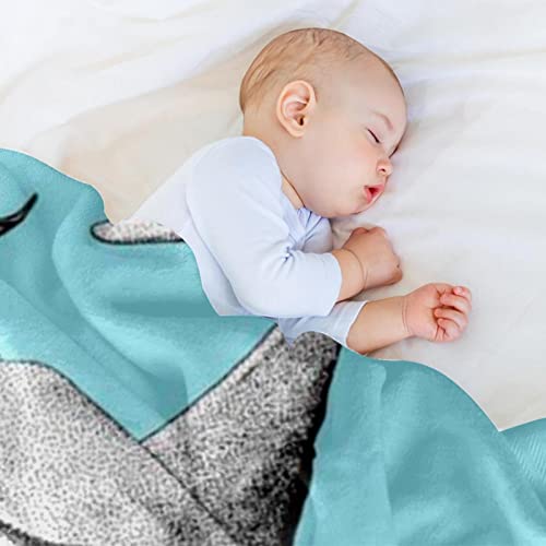 Couverture microfibre de qualité supérieure jeté de lit imprimé requins - 7