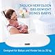 Grundig Babywaage Digital - Waage Max. 20 Kg - Personenwaage mit LED Anzeige - Baby Waage mit Tarafunktion und Display - Inkl. Batterien - Weiß