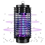 🚩【Ampliamente utilizado】Diseño integral de 360 ​​grados, puede cubrir 100 metros cuadrados. Puede ser usado en el interior y en el exterior. Perfecto para el hogar, la oficina, el restaurante, la escuela, el jardín, el balcón, la granja, etc. Para mejorar el efecto, recomendamos colocar la lámpara matamosquitos a una altura de 20-100 cm para que la luz ultravioleta cubra todo el espacio de la habitación.