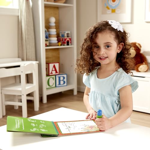 Image of Melissa & Doug On The Go Water Wow! Reusable Water-Reveal Coloring Activity Pad - Jungle